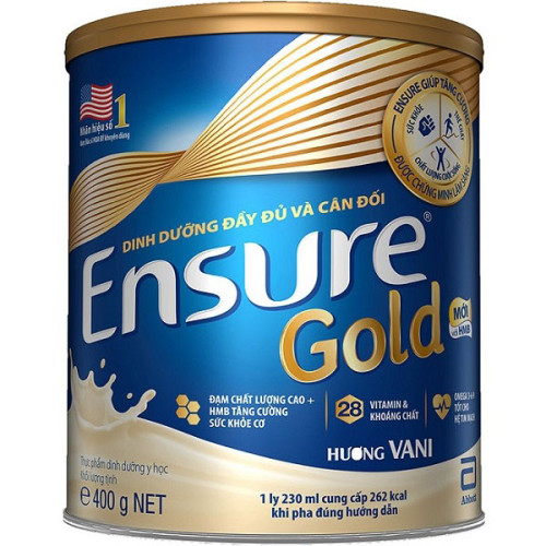 Sữa bột Ensure gold hương vani 400gr